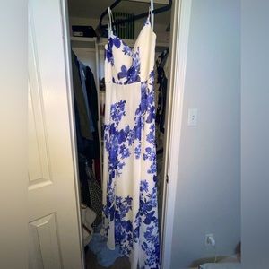 A line floral formal dress size 13/14